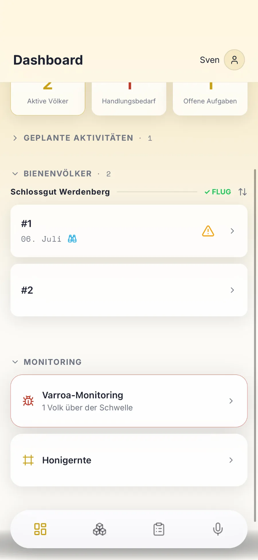 Beeond: Varroa-Monitoring